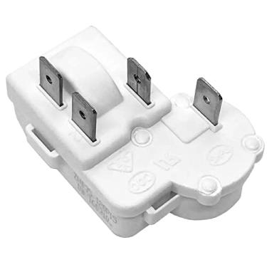 Imagem de Compressor PTC de 4 pinos, protetor contra sobrecarga, relé de arranque, relé de partida do freezer, substituição para mini geladeira Danby Haier Midea ZHB69-120P15, ZHB60-120P4.7, ZHB60-120P15,