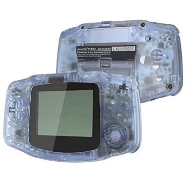 Imagem de IPS Ready Upgraded eXtremeRate Glacier Blue Replacement Shell Full Housing Cover & Black Screen Lens for Gameboy Advance – Compatible with Both IPS & Standard LCD – Console NOT Included