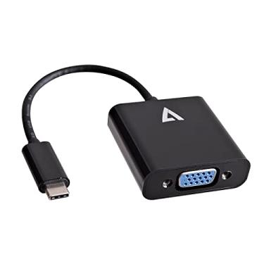 Imagem de V7 Adaptador de vídeo externo V7UCVGA-BLK-1N VGA USB-C 3.1, preto