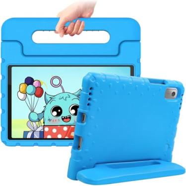 Imagem de Capa Infantil Maleta Para Lenovo M9 9'' Tb-310fu Tb-310xu Anti imapcto,EVA, Emborrachada, Leve,Cor Azul
