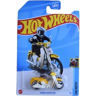 Imagem de Mattel Hot Wheels Honda Super Cub, HW Moto 3/5 [Yellow] 87/250