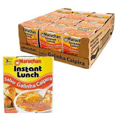 Imagem de Kit c/ 12und Copo MARUCHAN Galinha Caipira Macarrão Inst 64g