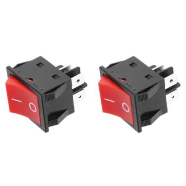 Imagem de 2 PCS 30A 4 Pinos Interruptor de Botão Liga/Desliga para Frete Portuário Chicago Electric Flux 125 Soldador