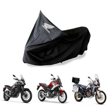 Imagem de Capa Protetora Impermeável Para Moto Honda - SPTS,  GG, Preto