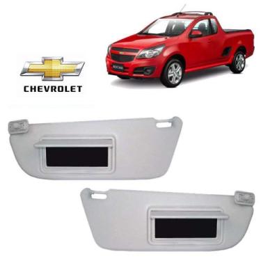 Imagem de Quebra Sol Montana 2008 Com Bolsa LD - NWT, Direito, Cinza, NT2206