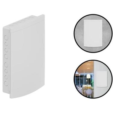 Imagem de Quadro Distribuição Embutir 27/36 Disjuntores Com Barramento Pvc Anti 