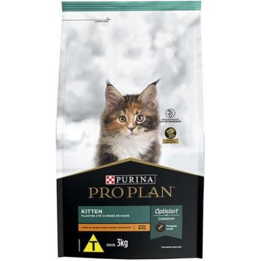 Imagem de Ração Purina Pro Plan kitten para gatos filhotes 3kg - NESTLÉ PURINA, 