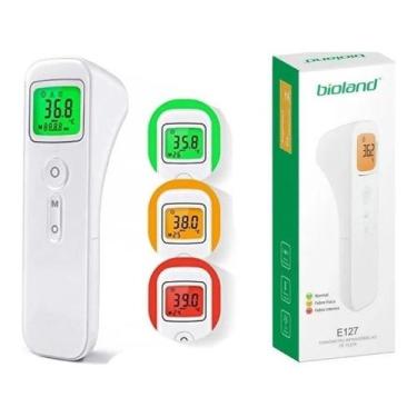 Imagem de Termômetro Infravermelho Sem Contato P/ Medir Febre Bebê - Bioland