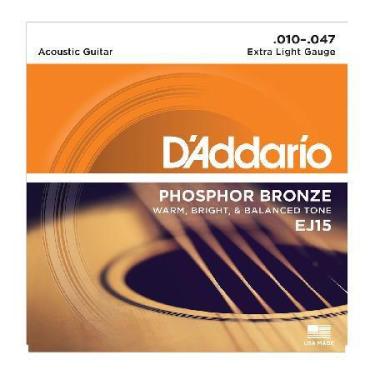 Imagem de Encordoamento para Violao ACO EJ15 EXTRA LIGTH Bronze - BITS