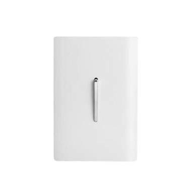 Imagem de Interruptor Bipolar Simples Novara Branco Dicompel Luxo