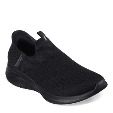 Imagem de Skechers Tênis feminino Ultra Flex 3.0-Cozy Streak, 0, Preto, 8.5 Wide