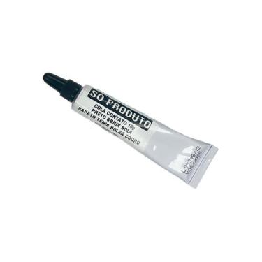 Imagem de Cola Contato 19g Preto Sbrix Sola Sapato Tenis Bolsa Couro  - Só Produ