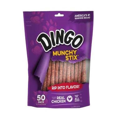 Imagem de Ossos Dingo Cães Munchy Stix - 50PK