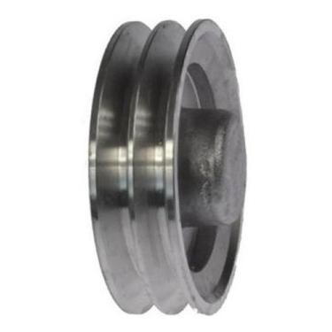 Imagem de Polia De Aluminio 2 Canais Perfil A 120 Mm Mademil