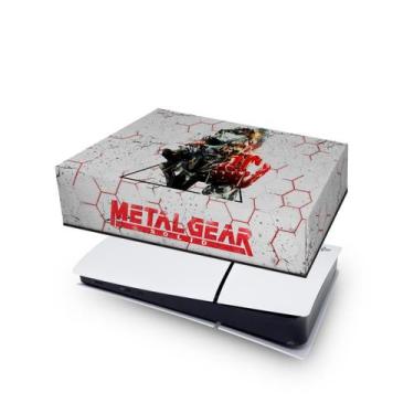 Imagem de Capa compatível PS5 Slim Horizontal Anti Poeira - Metal Gear Solid - P