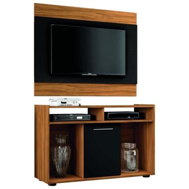 Imagem de Rack Com Painel Show Para Tv Até 43 Polegadas Freijó Trend Notável Móveis Freijó Trend