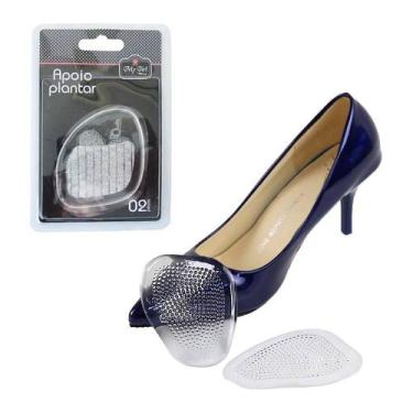 Imagem de Palmilha em Gel para Sapato Social Salto Alto Silicone - Zein