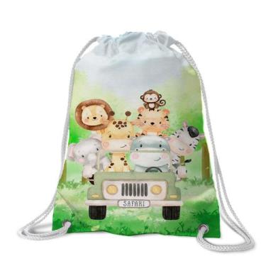 Imagem de Mochila de Costas Infantil Sacola De Costas Personagens Estampa Digita