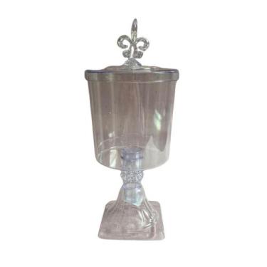 Imagem de Taça bomboniere crystal com tampa via cha - Via Chá
