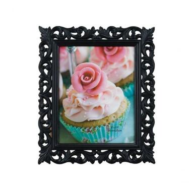 Imagem de Porta Retrato Plastico Preto 1 Foto 20x25cm