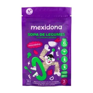 Imagem de Sopa de Letrinhas com Brócolis e Legumes Mexidona 90g