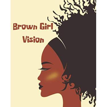 Imagem de Brown Girl Vision: 2020 Vision Board Planner, Cute Vision Board Journal, Personal Growth Low Of Attraction Career Health Notebook (African american gifts).
