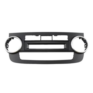 Imagem de YuYue Electronic Painel de substituição de ar condicionado Dash A/C, painel de moldura estéreo para rádio de carro para Honda CR-V CRV 2007-2011 Bisel AC (Auto A/C)