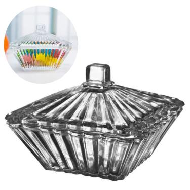 Imagem de Mini Potiche Vidro 9cm Lembrancinha Bomboniere