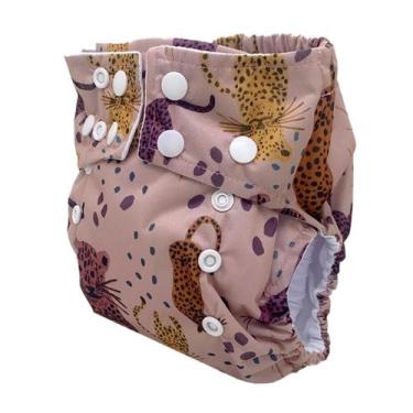 Imagem de Fralda Ecológica Pocket - Onça Pintada - Bebês Ecológicos