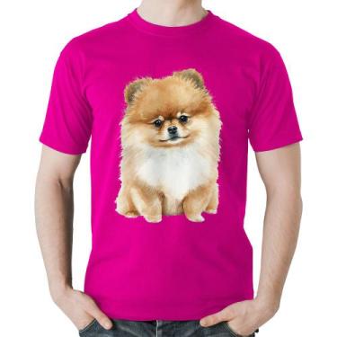 Imagem de Camiseta Algodão Cachorro Spitz Alemão Lulu da pomerânia - Foca na Mod