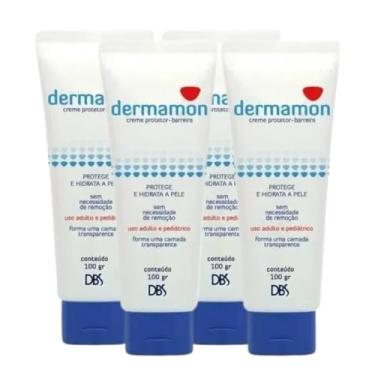 Imagem de Kit 4 Barreira Dermamon Protetor Da Pele 100g