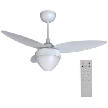 Imagem de Ventilador De Teto Aires Inverter Branco C/ Controle Remoto Ventisol B