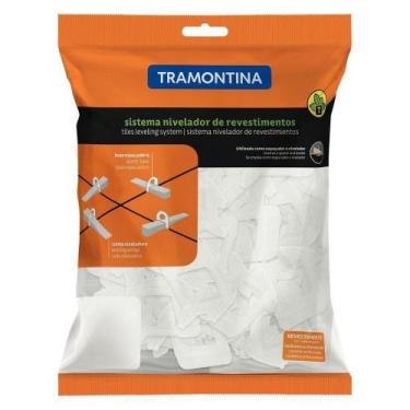 Imagem de Base Espaçadora Plástica Tramontina Larga 1,5mm Saco 50 Un Flex Eco Tr