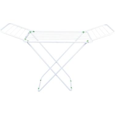 Imagem de Varal de Chão 144x49cm Mor Slim 6105 com Abas Branco