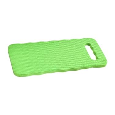 Imagem de UGPLM Ajoelhando a almofada de joelho de joelhos de alta densidade com a maçaneta pré -corte joelho joelho chão de joelho piso sentado para acampar academia, Verde