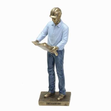 Imagem de Estatueta Decorativa Engenheiro Em Resina - Espressione