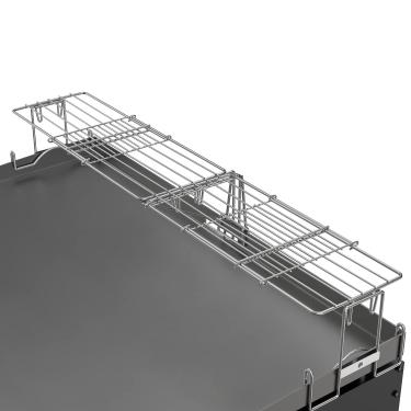 Imagem de BMMXBI Rack de aquecimento universal para churrasqueira para acessórios de chapa Blackstone 17/22/28/36 polegadas