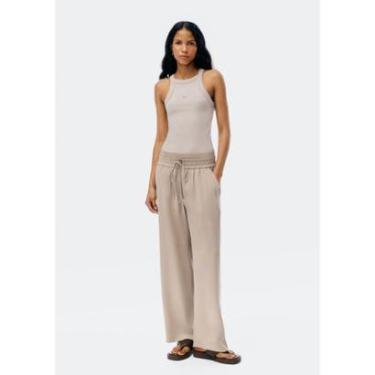 Imagem de Calça Hering Reta Em Peach Touch Feminina-Feminino