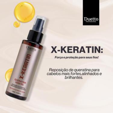 Imagem de X-Keratin Queratina vegetal Duetto Professional 120ml - Duetto  Profes