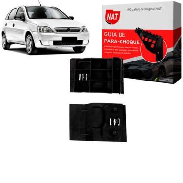 Imagem de Suporte Guia Parachoque Corsa 2000 Até 2010 Dianteiro - Nat, Lado Esqu