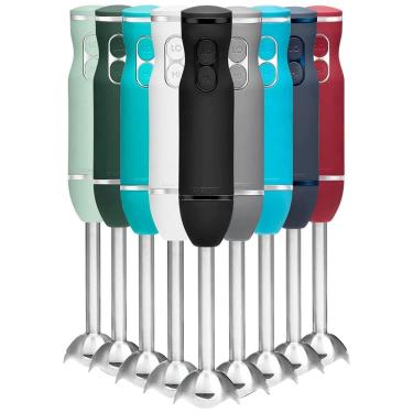 Imagem de Mixer Portátil com 2 Velocidades, 300W, 110v, CHEFMAN Immersion Stick Hand Blender, Preto