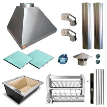 Imagem de Churrasqueira Gourmet Makeer I430 2 Giratorio C/curva 2263 M