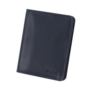 Imagem de Carteira de Couro Santos F.C. 1962 - Produto Oficial - Couro50, Marinh