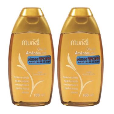 Imagem de Kit 2 und Óleo Corporal Amêndoas com Argan 100ml - Muriel