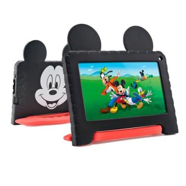 Imagem de Tablet Infantil Mickey Multilaser com Controle Parental 4GB RAM 64GB A