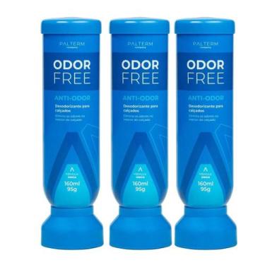 Imagem de Kit 3 Desodorante para Calçados Odor Free - Palterm