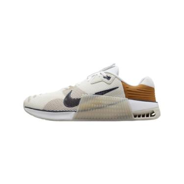 Imagem de Nike Tênis de treino masculino Metcon 9 AMP (DZ2616-100, branco/osso claro/calcário/azul marinho) tamanho 36