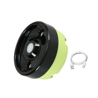 Imagem de Colaxi Badminton Shuttlecock umidificador Badminton Ball Steamer Manutenção Profissional Match Match Birdie Storage Storage Tube Tubo, Preto Verde