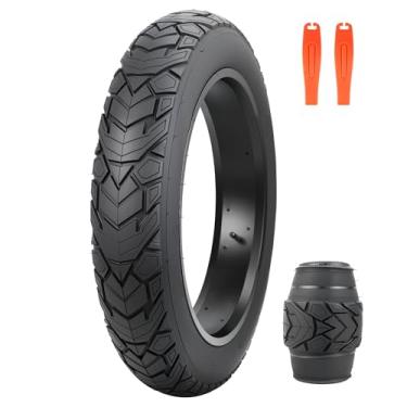 Imagem de ZUKKA Pneu E-Bike 20 x 4.0 Pacote com 1/2 Pneu Gordo Pneu de Substituição de Alto Desempenho Pneu Dobrável Mountain Bike Pneus de Bicicleta de Alta Densidade para Bicicletas MTB E