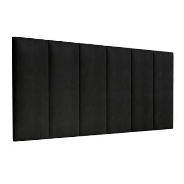 Imagem de Painel de Cabeceira Estofada Para Cama Casal Box Queen 1,58 Tecido Sue